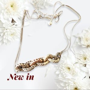 REDUCED-LN J. Crew Pave Linked Rhinestone NEcklace